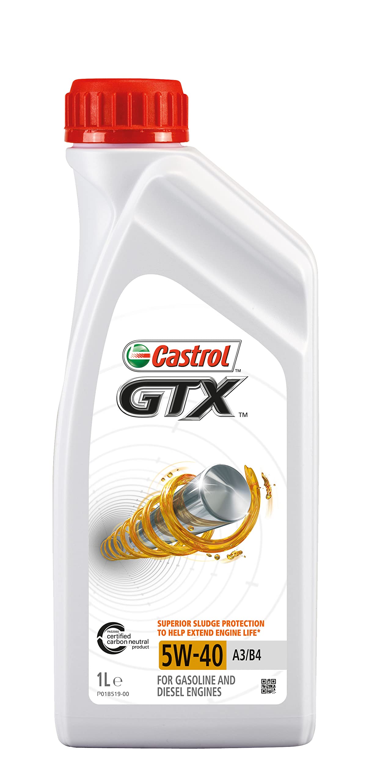 Castrol GTX 5W-40 A3/B4, 1 Liter von Castrol