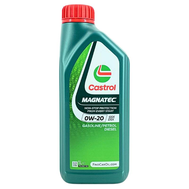 Castrol MAGNATEC 0W-20 GSX/DSX Motoröl, 1L von Castrol