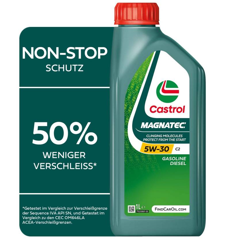 Castrol MAGNATEC 5W-30 C2 Motoröl, 1L von Castrol