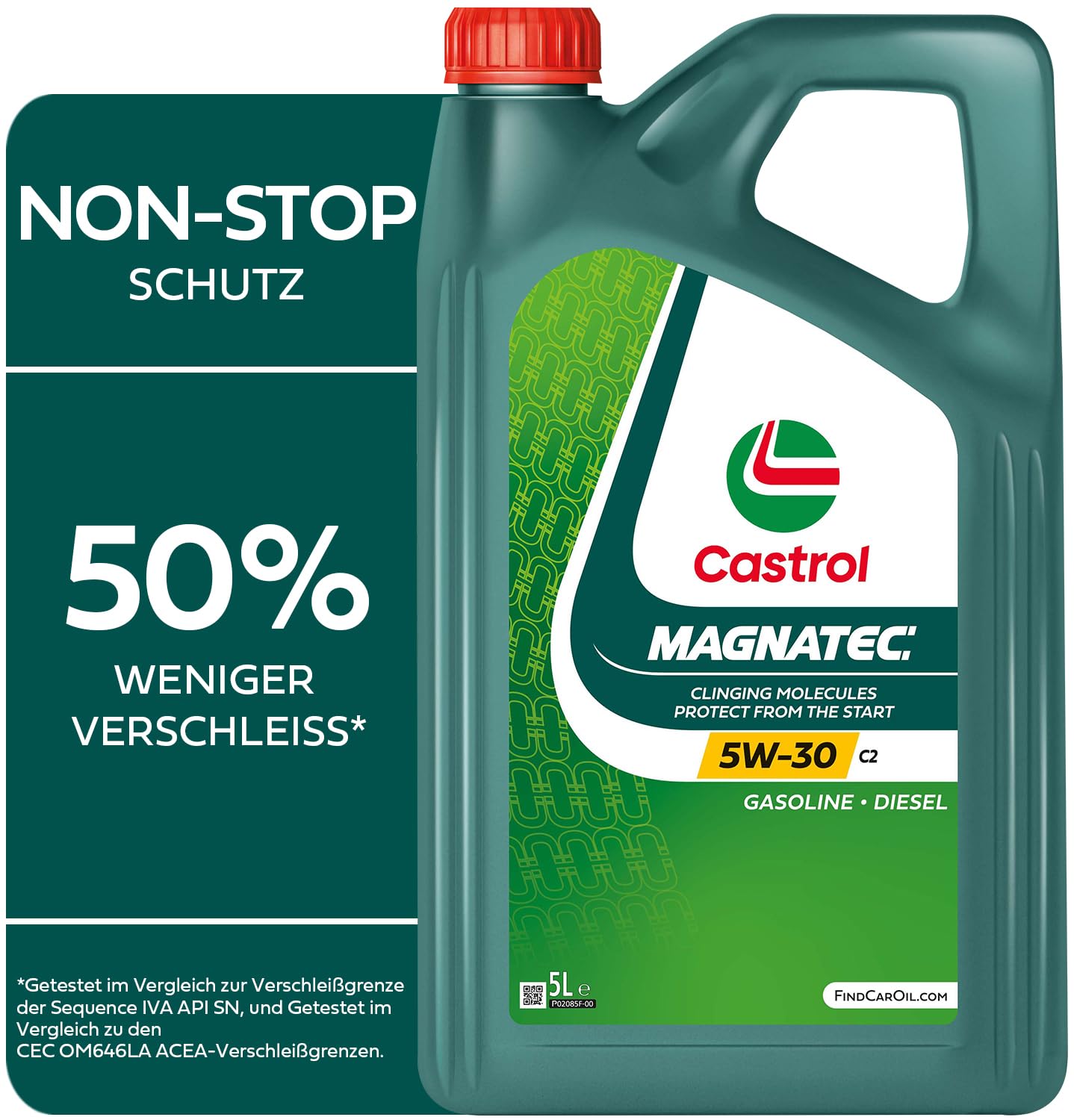 Castrol MAGNATEC 5W-30 C2 Motoröl, 5L von Castrol