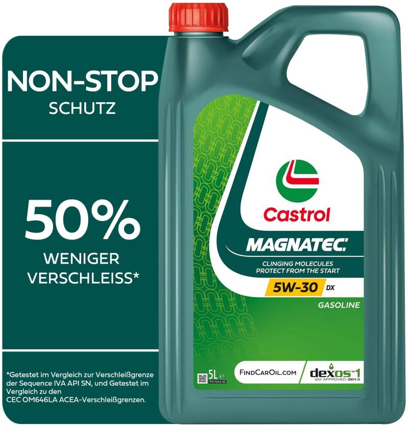 Castrol MAGNATEC 5W-30 DX Motoröl, 5L von Castrol