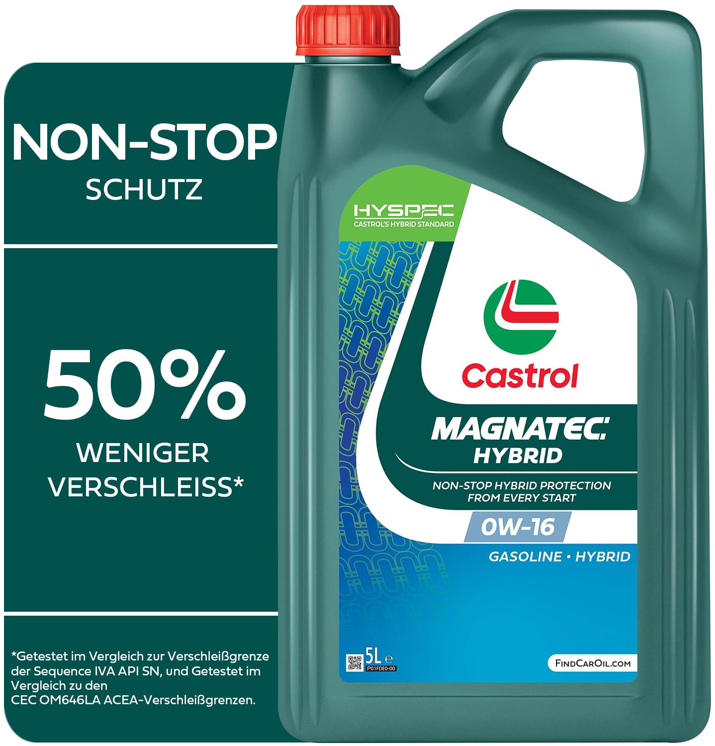Castrol MAGNATEC Hybrid 0W-16, 5 Liter Castrol MAGNATEC Hybrid 0W-16, 5 Liter von Castrol