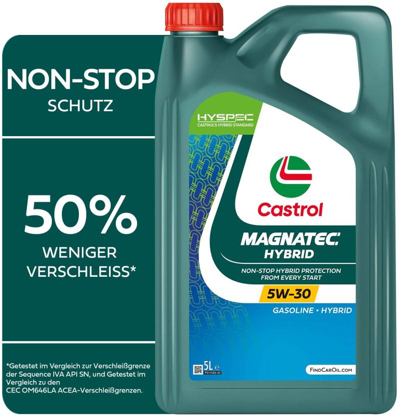 Castrol MAGNATEC Hybrid 5W-30, 5 Liter von Castrol