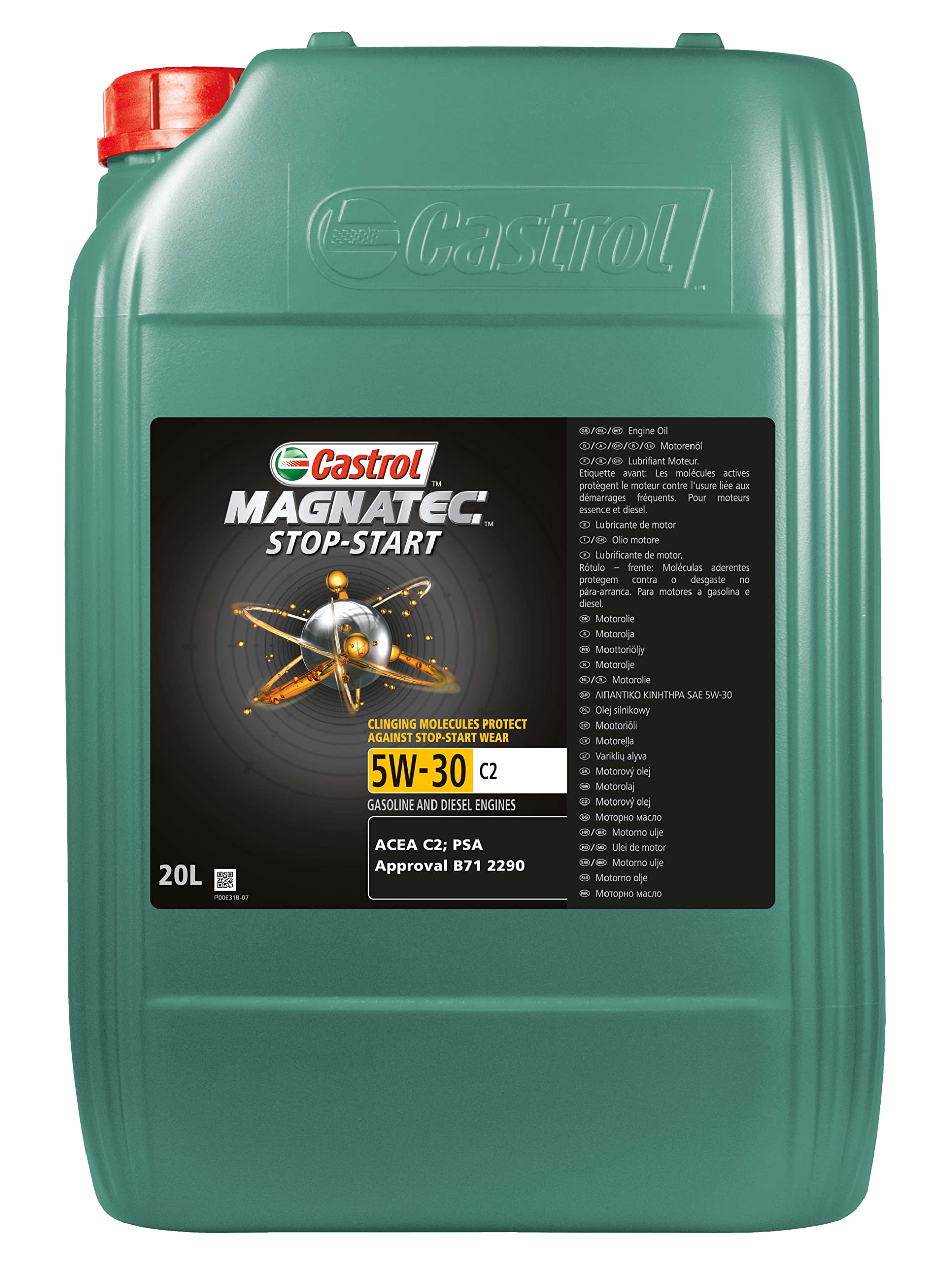 Castrol MAGNATEC Stop-Start 5W-30 C2, 20 Liter Castrol MAGNATEC Stop-Start 5W-30 C2, 20 Liter von Castrol