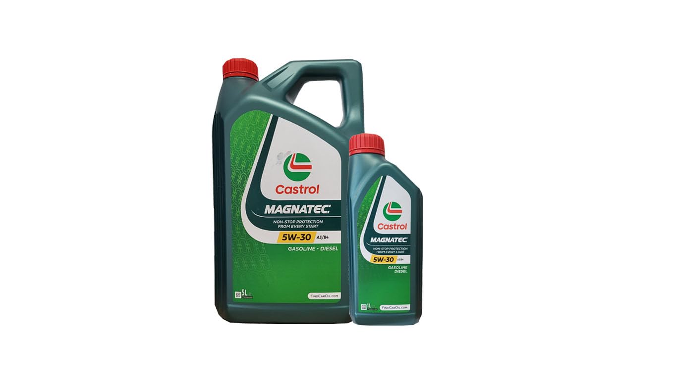 Castrol Magnatec 5W-30 A3/B4 1 L + 5 L = 6 Liter Castrol Magnatec 5W-30 A3/B4 1 L + 5 L = 6 Liter von Castrol
