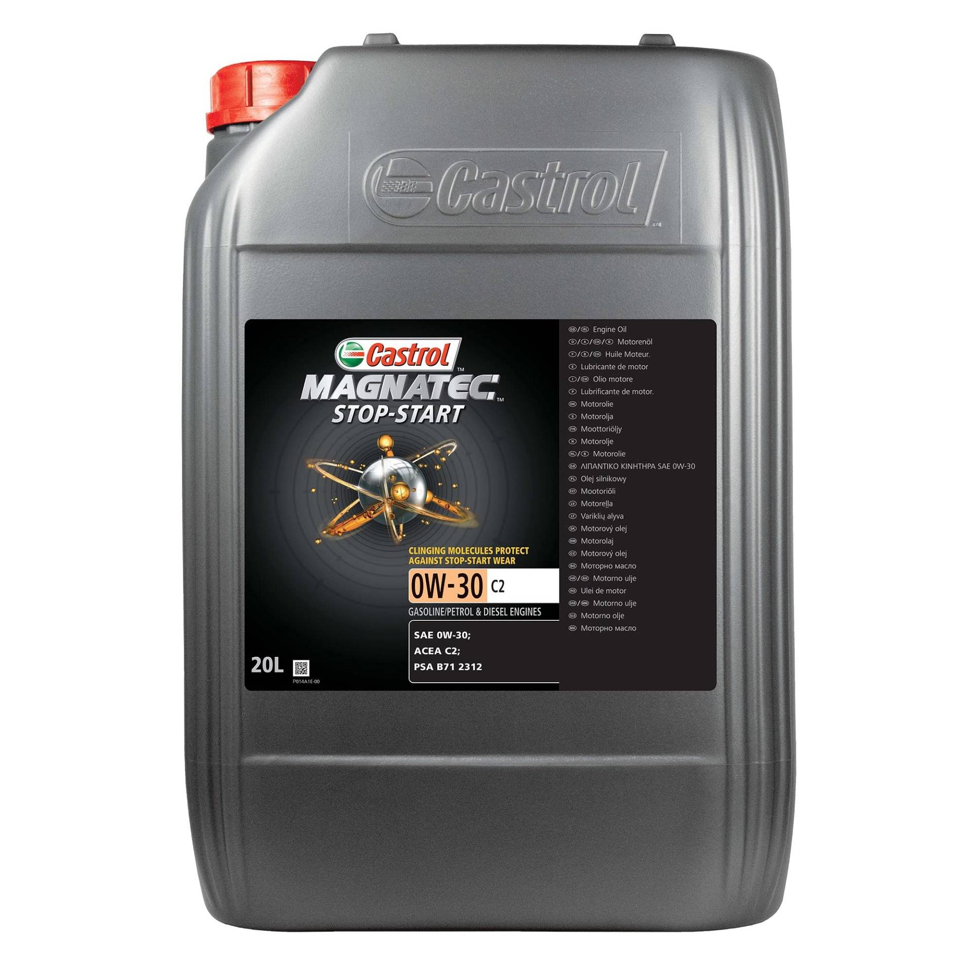 Castrol Magnatec Stop-Start C2 0W-30 Motoröl 20L Castrol Magnatec Stop-Start C2 0W-30 Motoröl 20L von Castrol