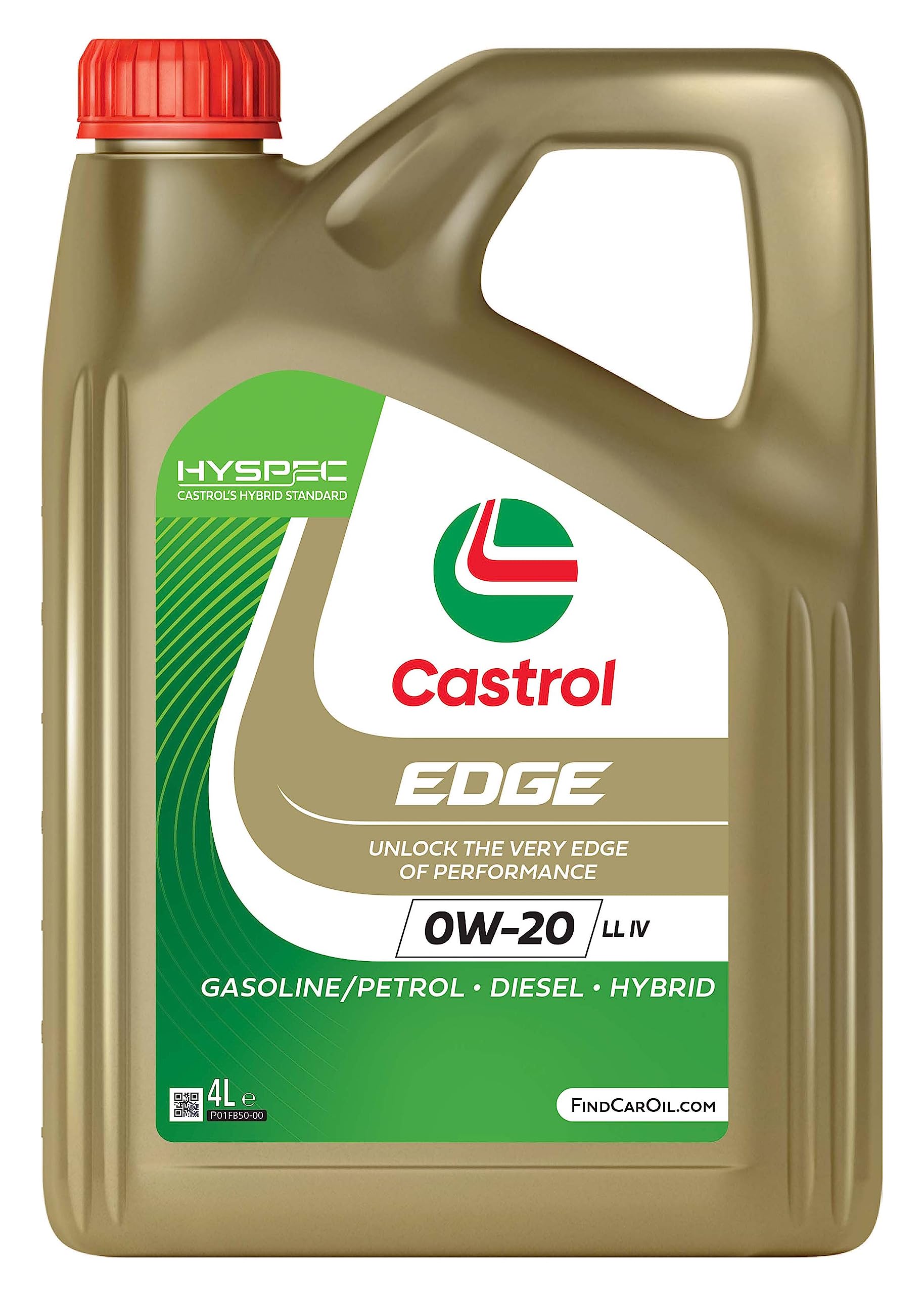 Castrol Motoröl Edge 0W-20 LL IV 4-Liter, Braun Castrol Motoröl Edge 0W-20 LL IV 4-Liter, Braun von Castrol