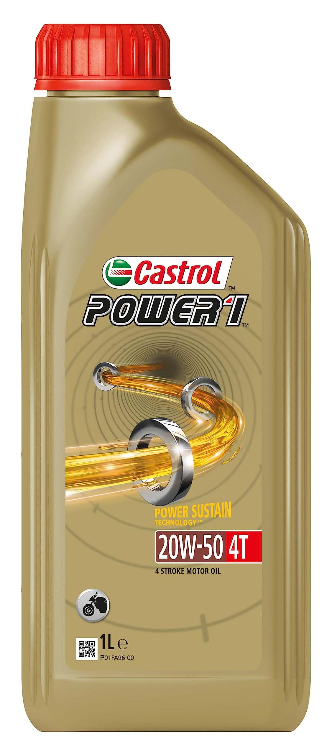 Castrol POWER1 4T 20W-50 4-Takt Motoröl, 1L von Castrol