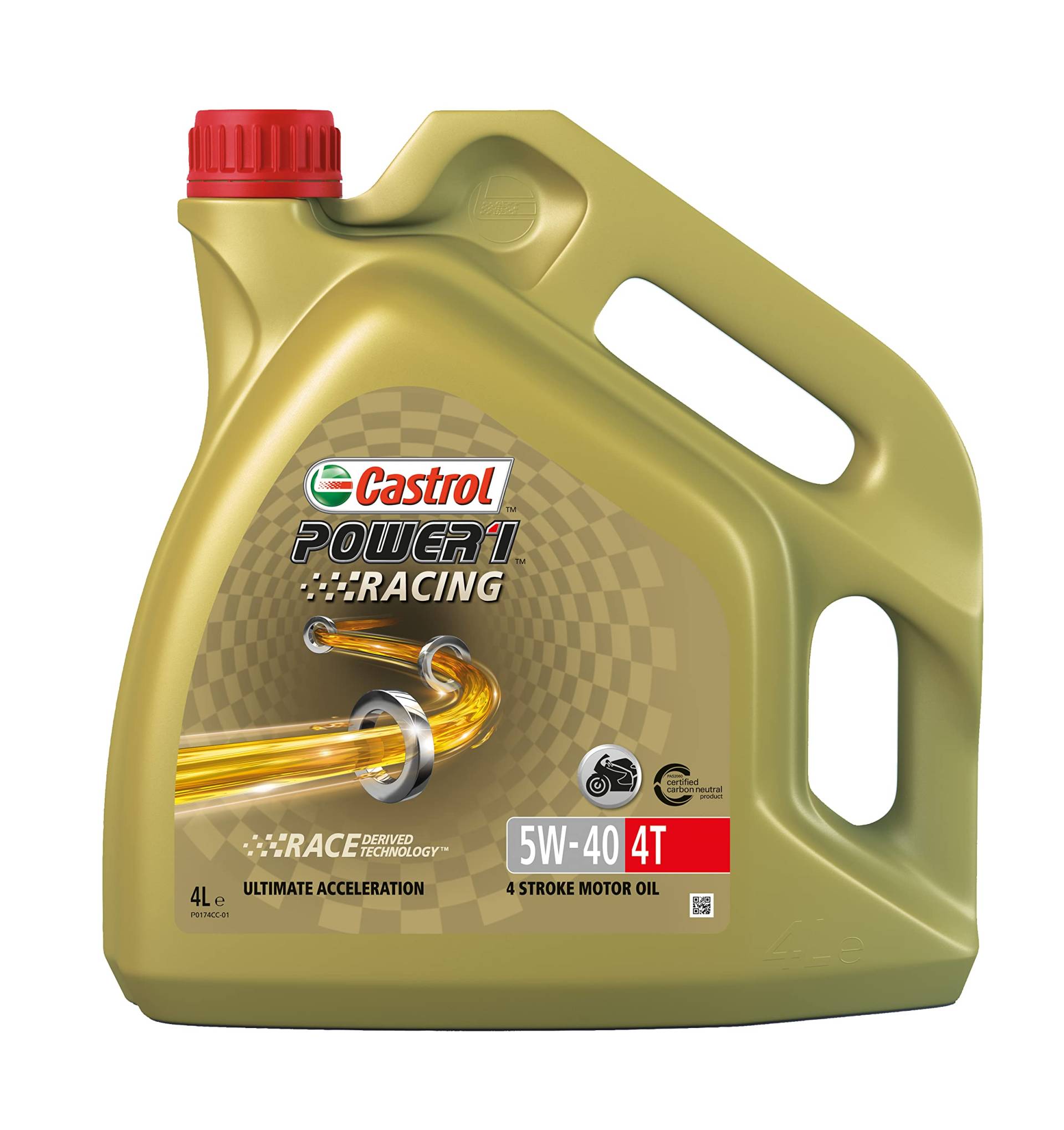 Castrol POWER1 RACING 4T 5W-40, 4 Liter Castrol POWER1 RACING 4T 5W-40, 4 Liter von Castrol