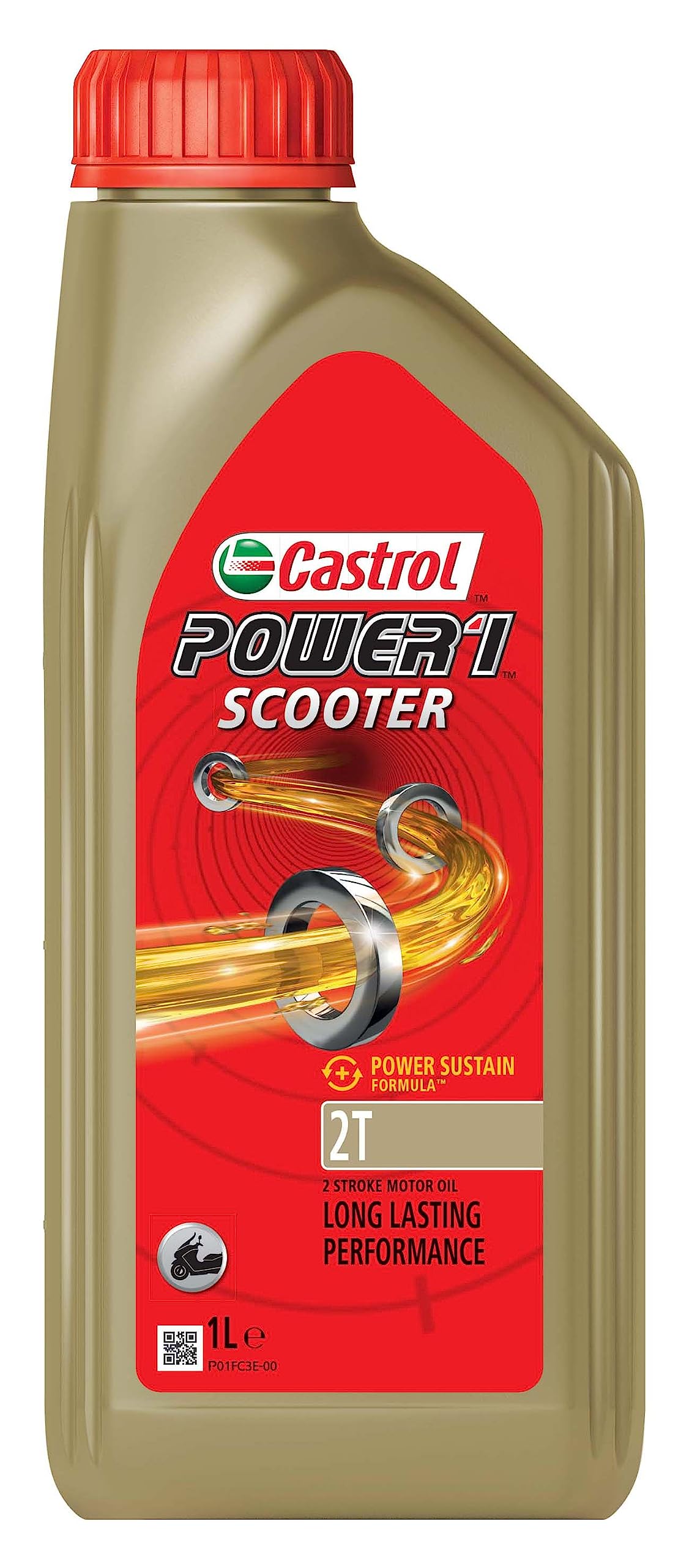 Castrol POWER1 SCOOTER 2T 2-Takt Motoröl, 1L Castrol POWER1 SCOOTER 2T 2-Takt Motoröl, 1L von Castrol