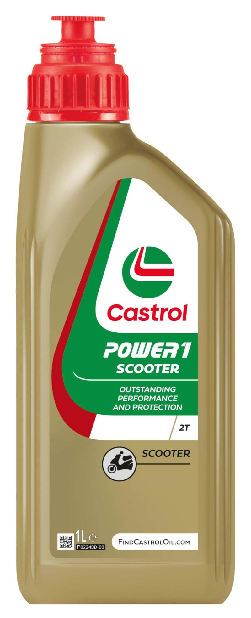 Castrol POWER1 SCOOTER 2T Motoröl, 1L von Castrol