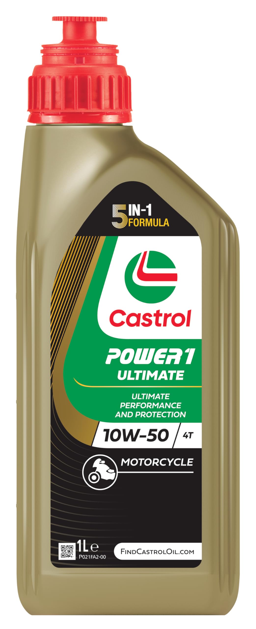 Castrol POWER1 ULTIMATE 4T 10W-50 Motoröl, 1L Castrol POWER1 ULTIMATE 4T 10W-50 Motoröl, 1L von Castrol