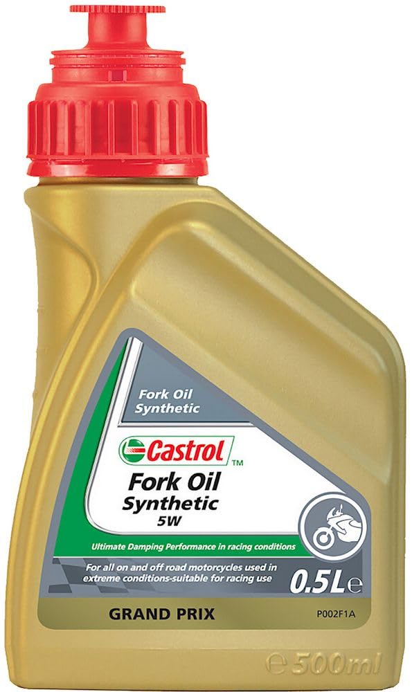Castrol 151AC6 Spezialitäten Motorrad Fork Oil Synthetic SAE 5W - 500mL Flasche von Castrol