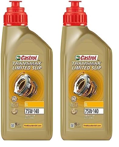 Castrol Transmax Limited Slip LL 75W-140 Getriebeöl, 1L (Packung mit 2) von Castrol