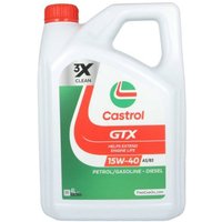 Motoröl CASTROL GTX 15W40 4L von Castrol