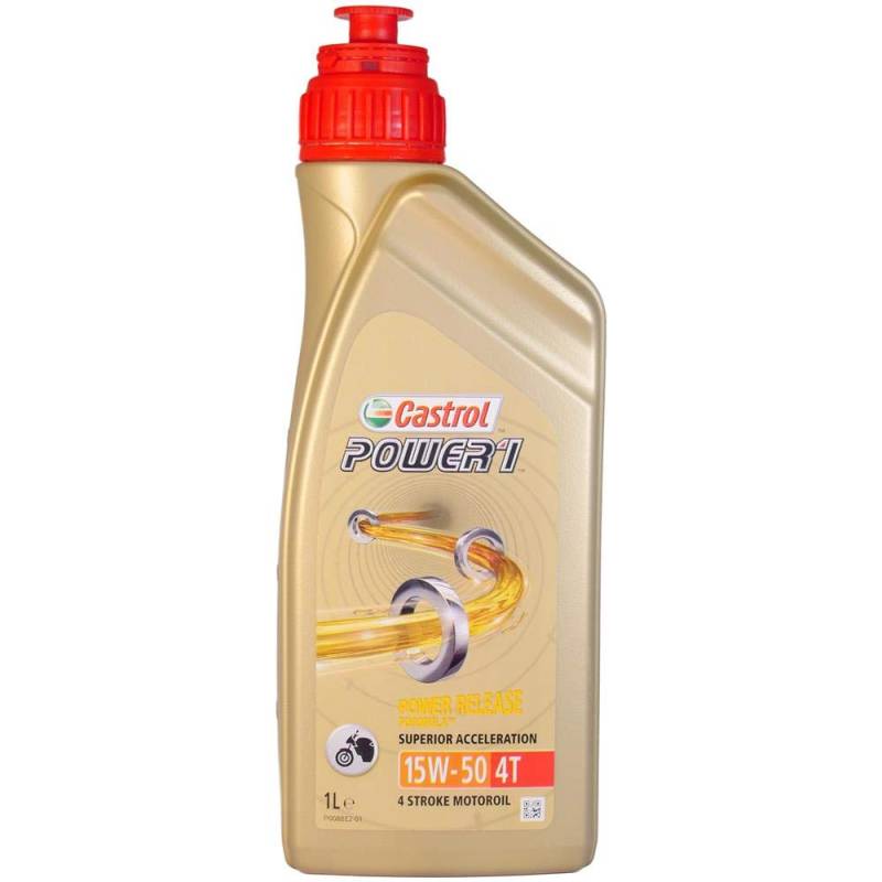Öl Castrol Power 1 4T 15 W50 1L. von Castrol