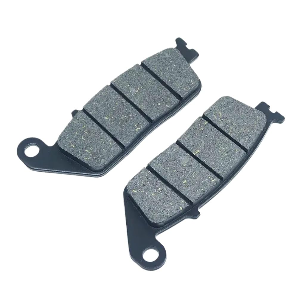 Kompatibel mit Nv400 DC Bikes Motorcycle Brake Pad und Heckbremsschuh -Kit -Set Nv400DC NC40 Slasher 2000 2001 2002 Modelle(Front Brake Pads) von CbErFVK