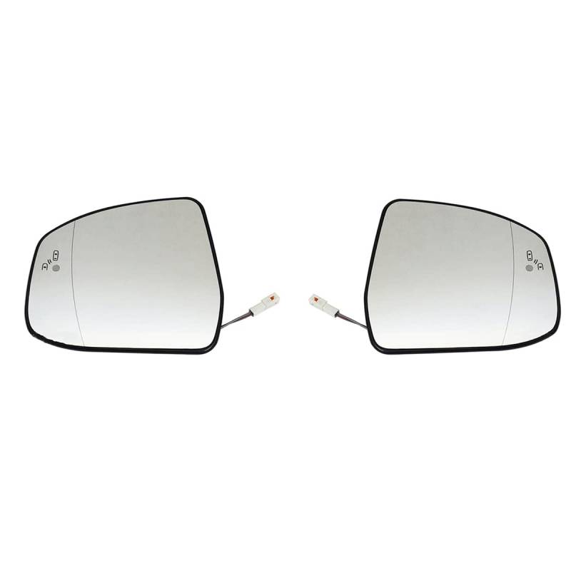 Celabie 2 StüCk TüRflüGel Seitenspiegelglas Beheizter - mit TräGerplatte für Focus MK2 MK3 Mondeo MK4 L+R von Celabie