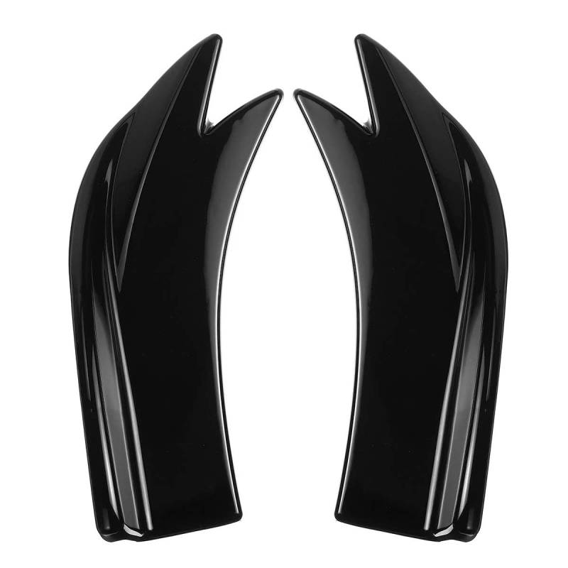 Celabie 27Cm Auto Heck StoßStange Spoiler Canards Flossen Anti-Absturz Diffusor Lippe Wickeln Splitter Schutz Guard Universal von Celabie