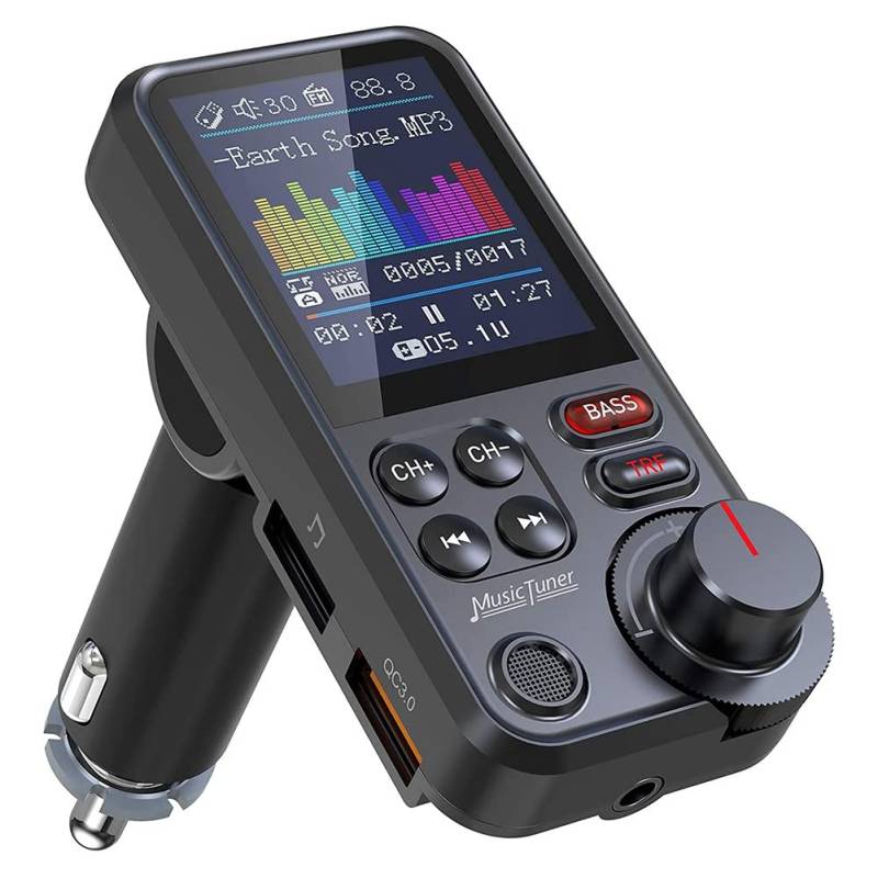 Celabie BT93 Auto Mp3 Abspieler U Disk Musik Bluetooth 5.0 FM Sender EQ Anpassung USB Auto Schnellladung von Celabie
