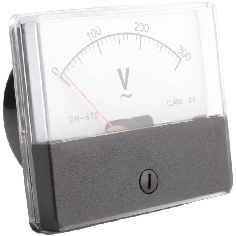 Celabie Rectangle Ac 0-300V Anzeige Analog Voltage Panel Meter Voltmeter Dh670 von Celabie