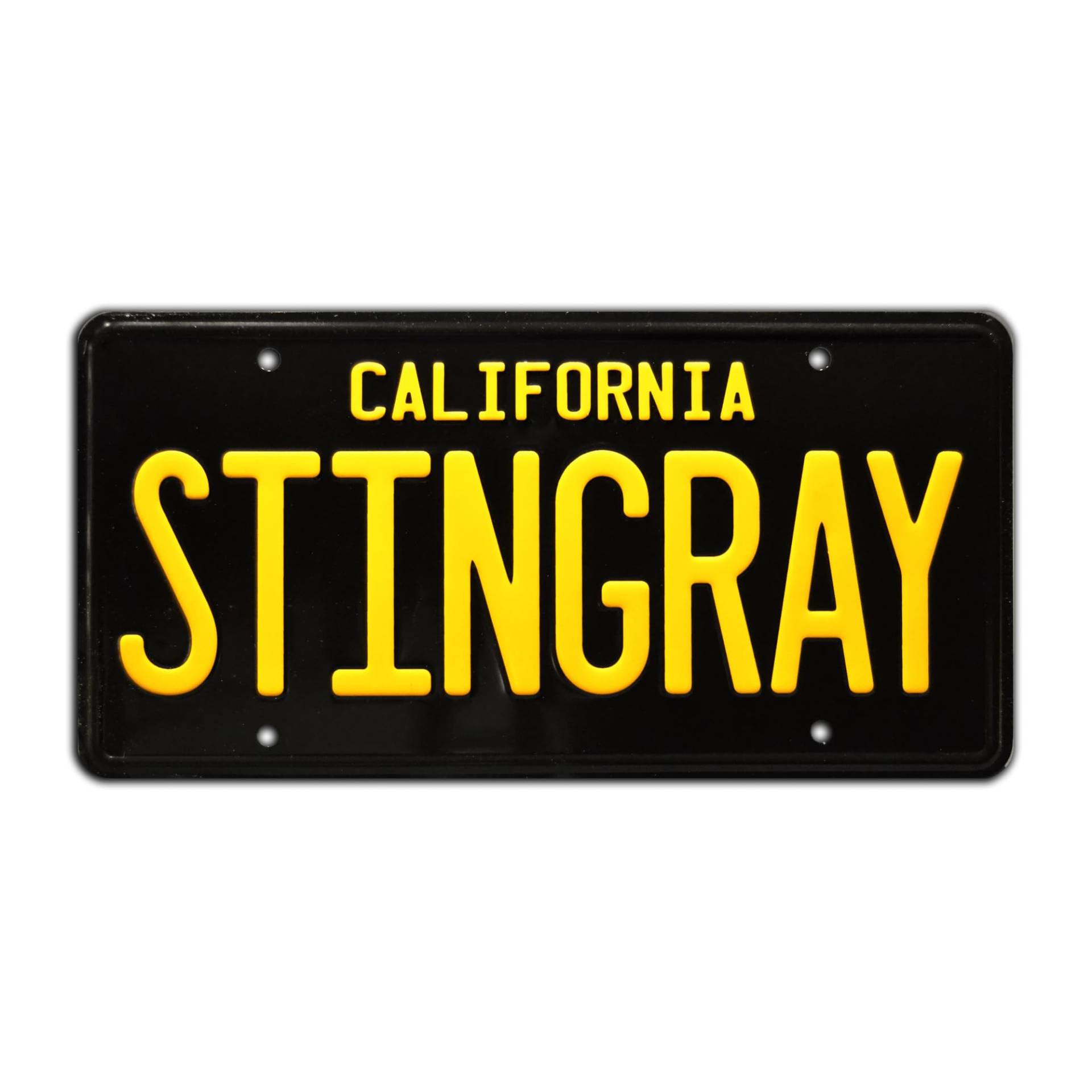 CobraKai | Stingray | Metal Stamped License Plate von Celebrity Machines