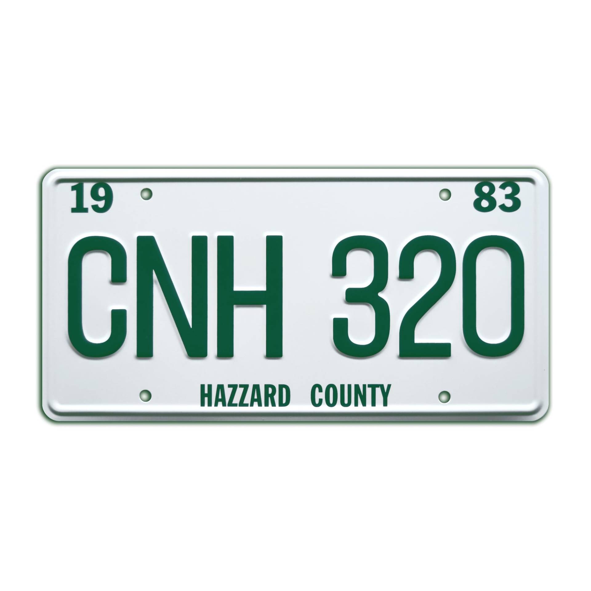 Dukes of Hazzard | '83 CNH 320 | Metallkennzeichen von Celebrity Machines