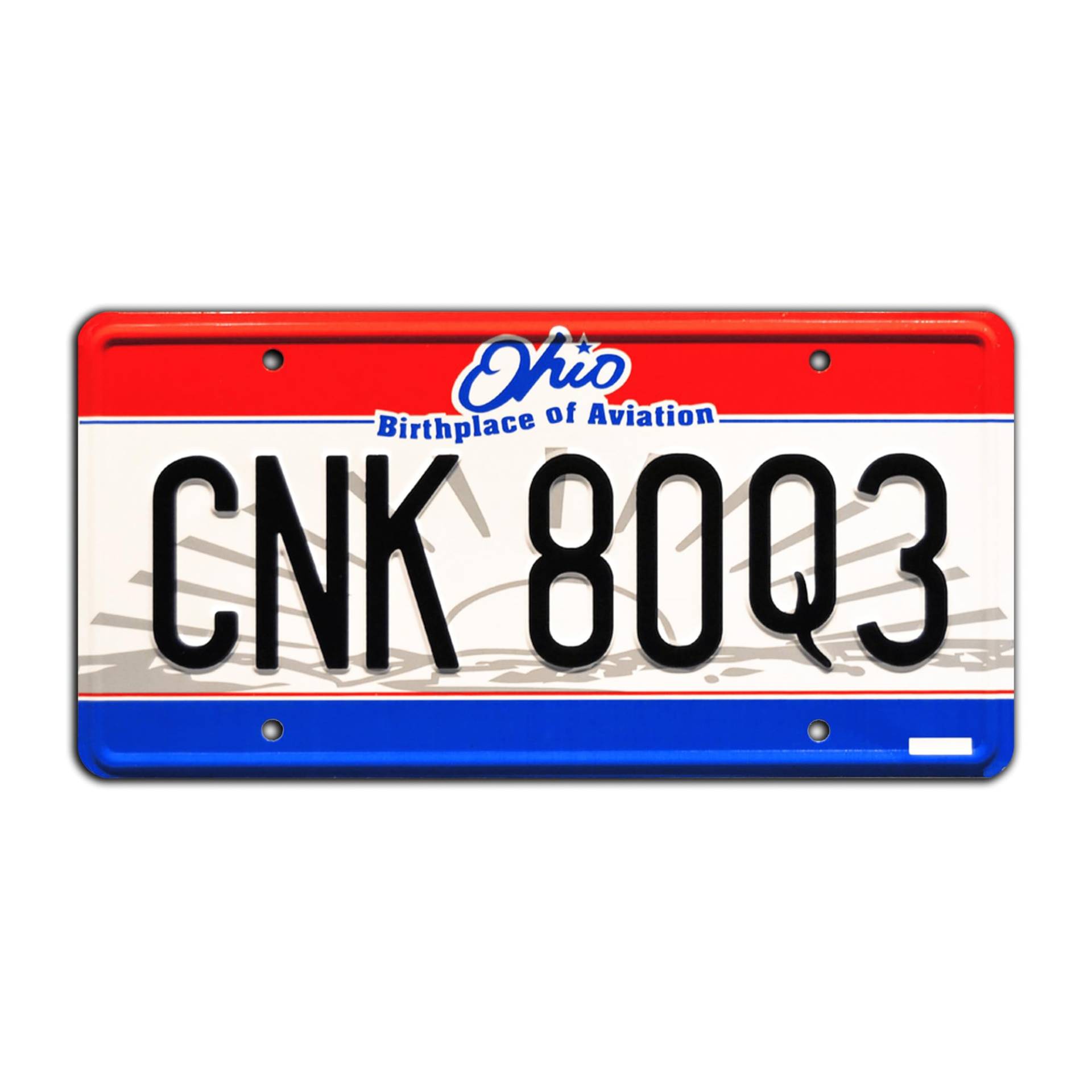 Winchester Impala | CNK 80Q3 | Metal Stamped License Plate von Celebrity Machines