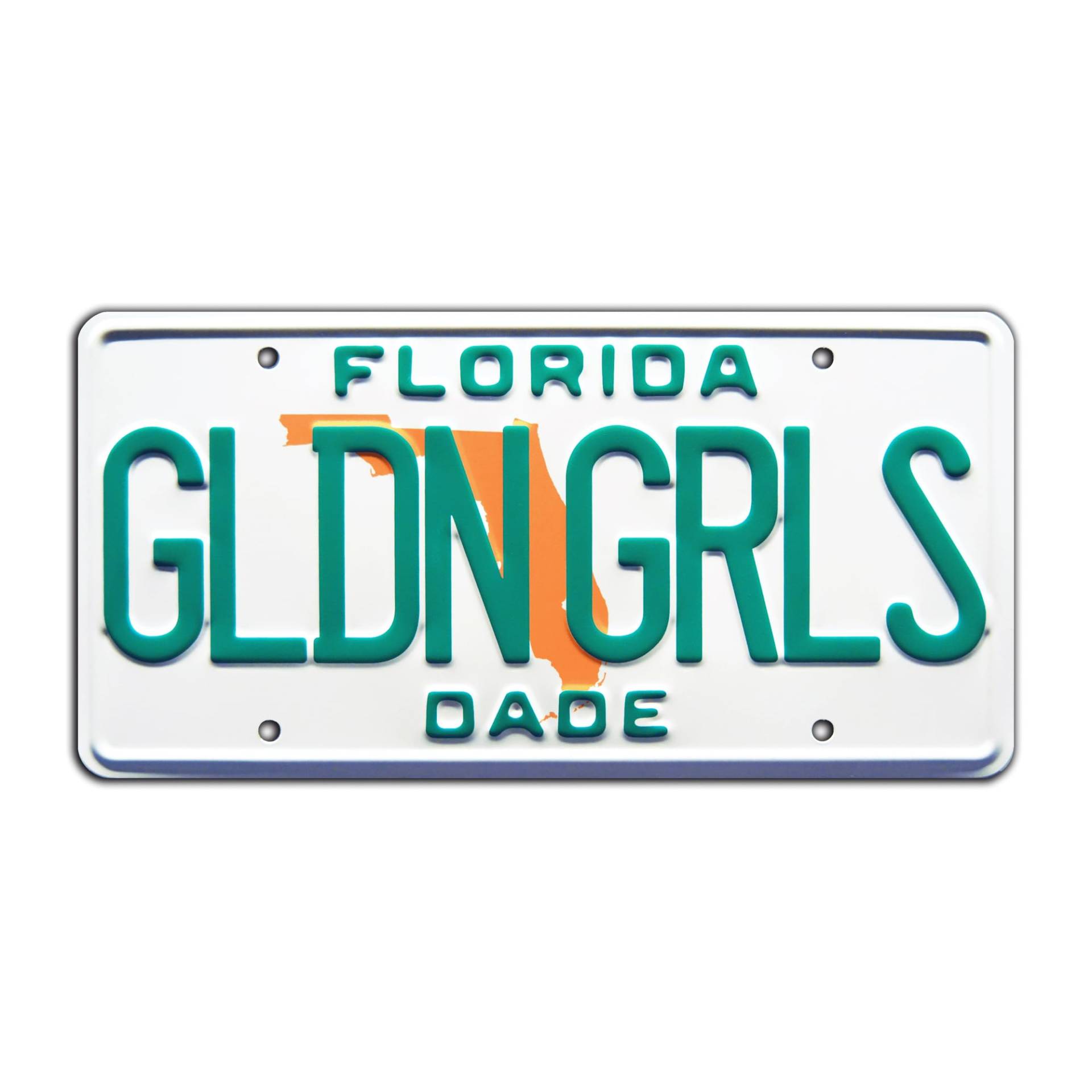The Golden Girls | Florida | Metallkennzeichen von Celebrity Machines