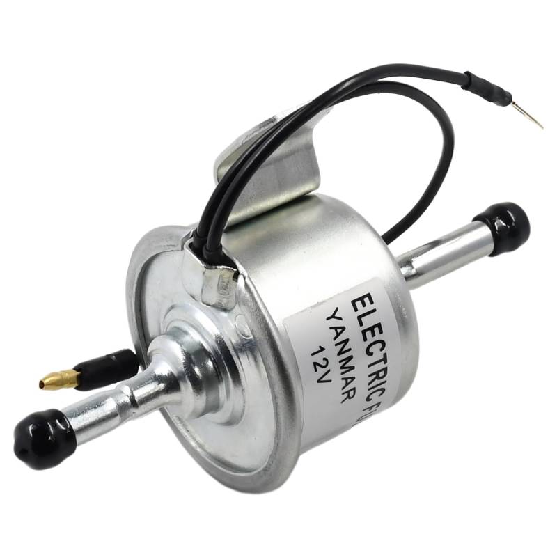 Celliparts 240-8381 2408381 12V Kraftstoffpumpe Kompatibel mit Ford New Holland Traktor 100 Kompatibel mit Hitachi Minibagger ZX30U-2 Kompatibel mit Caterpillar Mini Hydraulikbagger 301.6C von Celliparts