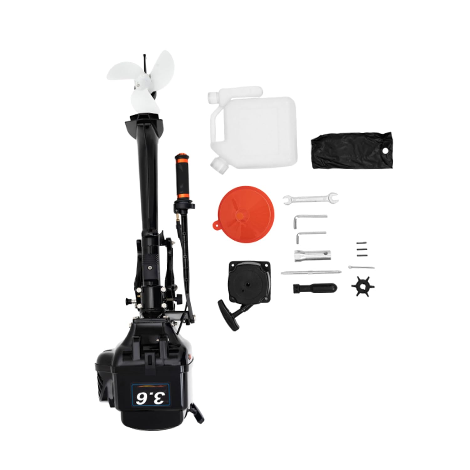 Celliparts Elektrischer Außenbordmotor, 48 V, 5 PS, 1200 W, kompatibel mit bürstenlosem Propeller, aufblasbaren und Angelbooten Celliparts Elektrischer Außenbordmotor, 48 V, 5 PS, 1200 W, kompatibel mit bürstenlosem Propeller, aufblasbaren und Angelbooten von Celliparts
