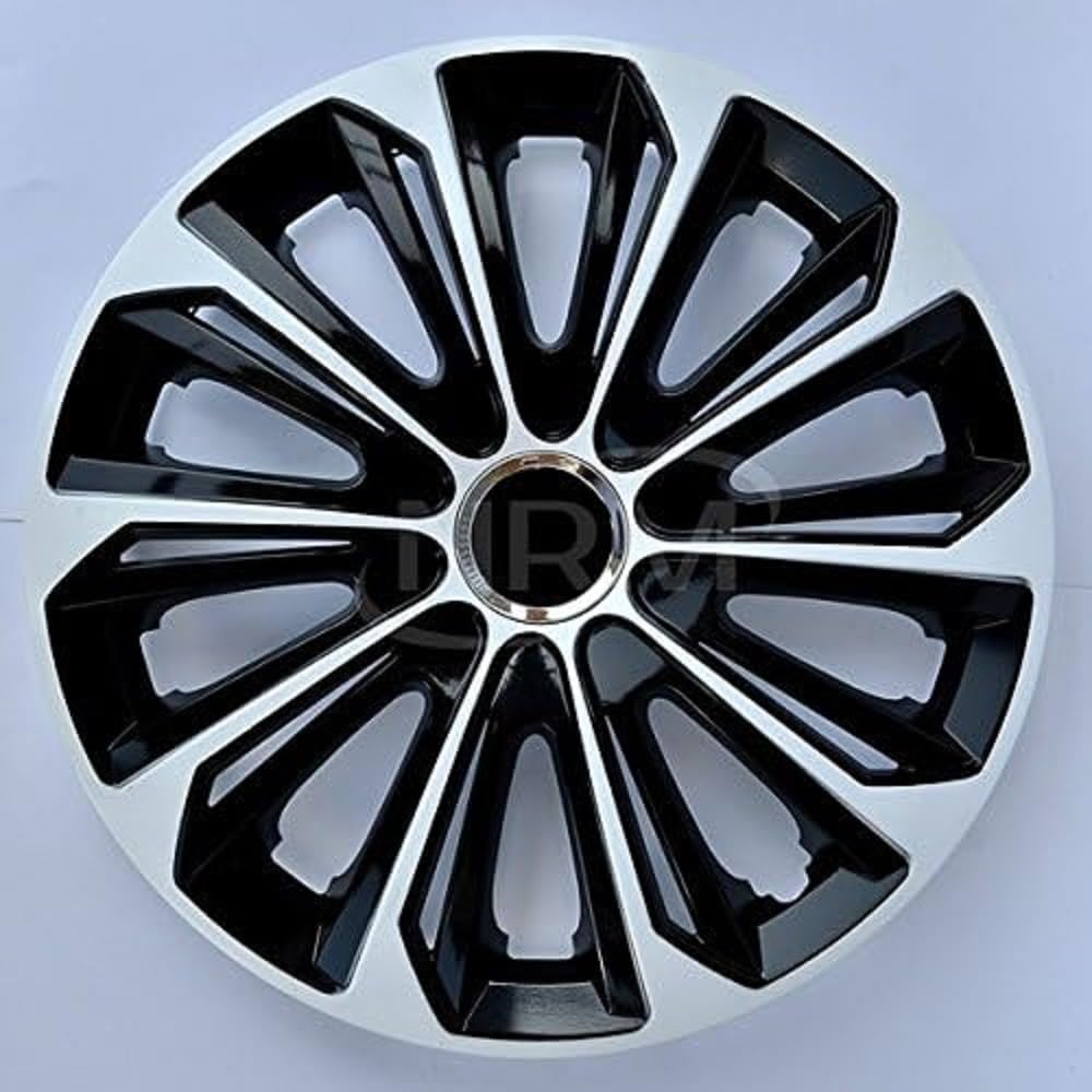 Radzierblende EXTRA Strong schwarz/weiß 14 Zoll 4er Set Radzierblende EXTRA Strong schwarz/weiß 14 Zoll 4er Set von NRM