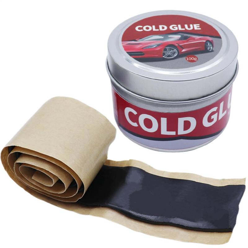 Ceprznvey Cold Adhesive Glue, Car Body Repair, Dent Puller, Strong Bonding Clay Compound, Quick Drying Efficient Repair Tool, Automotive Glue for Dents Removal, Compact 75 g 100 g Box von Ceprznvey