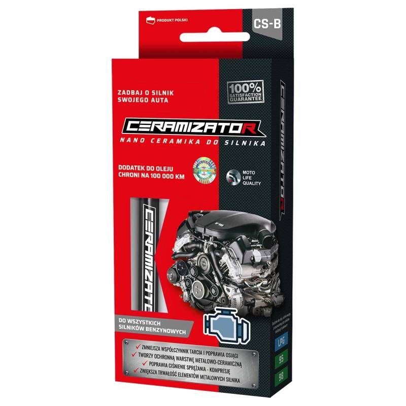 Ceramizator CS-B CS-D Motoröladditiv für Benzin- und Dieselmotoren Verbesserte Motorleistung Schutz und Regeneration für alle Fahrzeuge von Ceramizator