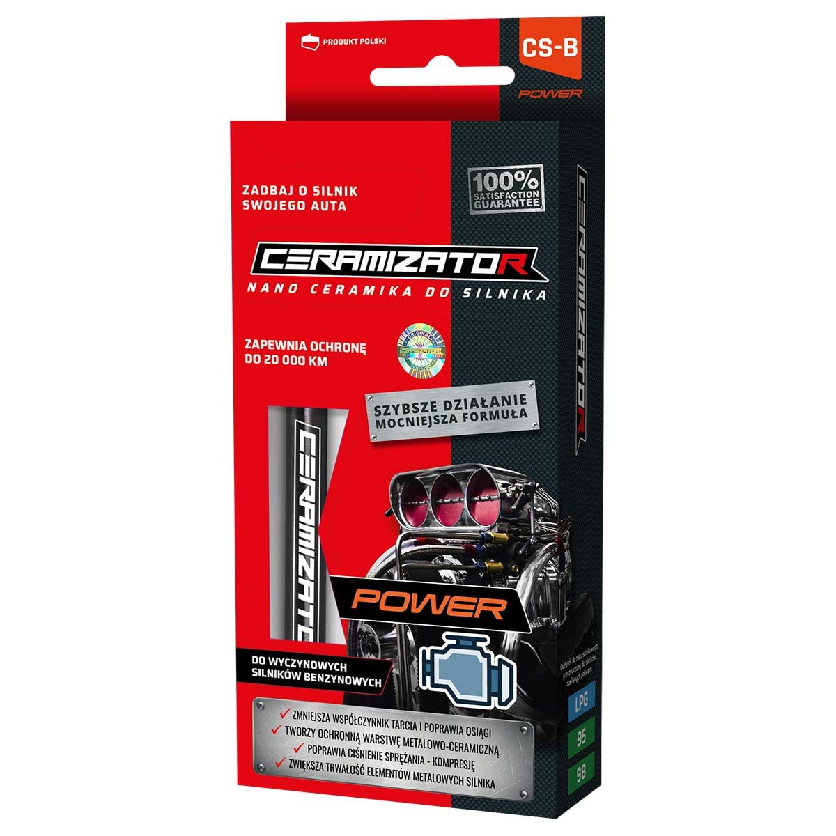 Ceramizator CS-B Power Keramik Schutz Leistungbenzinmotoren - Öl Additiv 10ml | Keramische Verschleißschutz | Engine Oil Additive Ceramic | Motoröladditive | Ceramik Zusatz | Motor Protect Ceramizator CS-B Power Keramik Schutz Leistungbenzinmotoren - Öl Additiv 10ml | Keramische Verschleißschutz | Engine Oil Additive Ceramic | Motoröladditive | Ceramik Zusatz | Motor Protect von Ceramizator