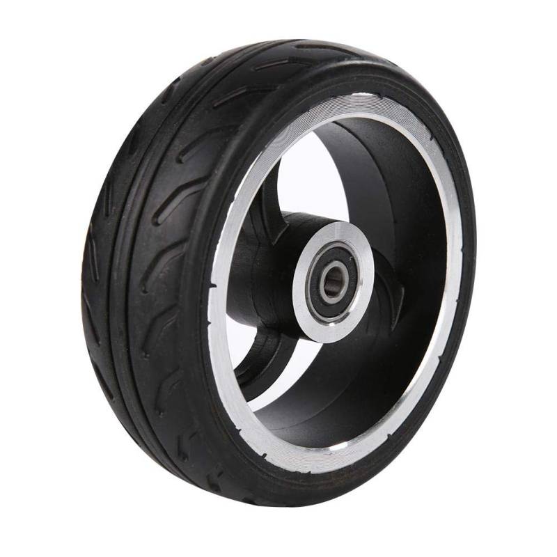Shanbor Elektroroller Reifen 5,5 Zoll langlebige solide Hinterrad Roller Zubehör für Mini Folding Elektroroller von Cerlingwee