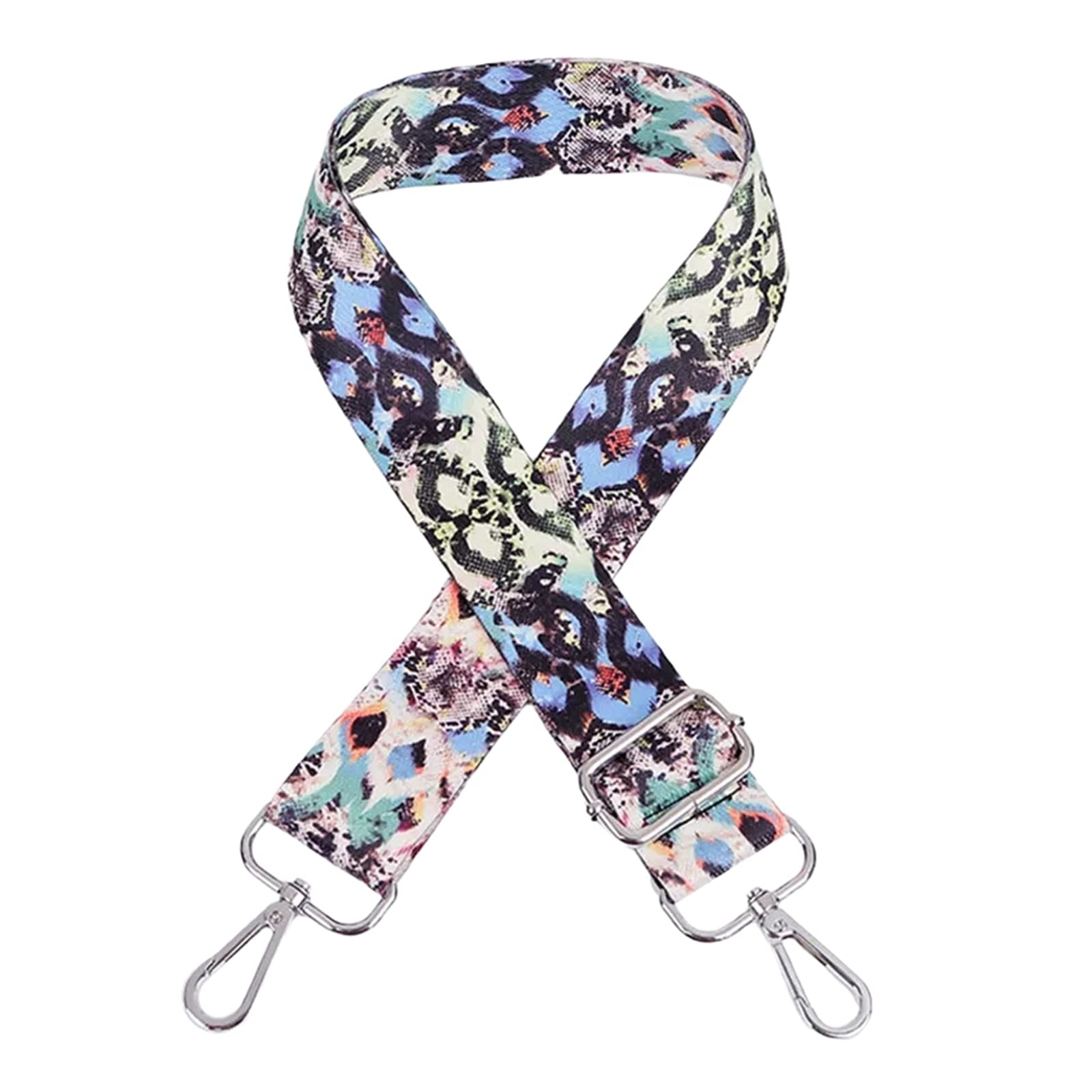 80-140cm Bunter Drucktaschenriemen Zubehör Schultertaschenriemen Verstellbare Ersatztaschenriementeile 80-140cm Bunter Drucktaschenriemen Zubehör Schultertaschenriemen Verstellbare Ersatztaschenriementeile von Cerobit