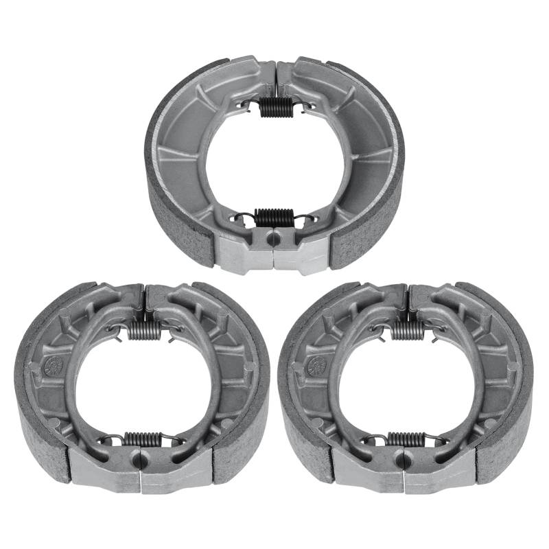 Chabushi Bremsbacke vorne hinten für Honda Fourtrax Sportrax TRX90 1993-2006,TRX90 EX 07-08, Fourtrax TRX125 1985-1988 Trommelbremsbacken-Set von Chabushi