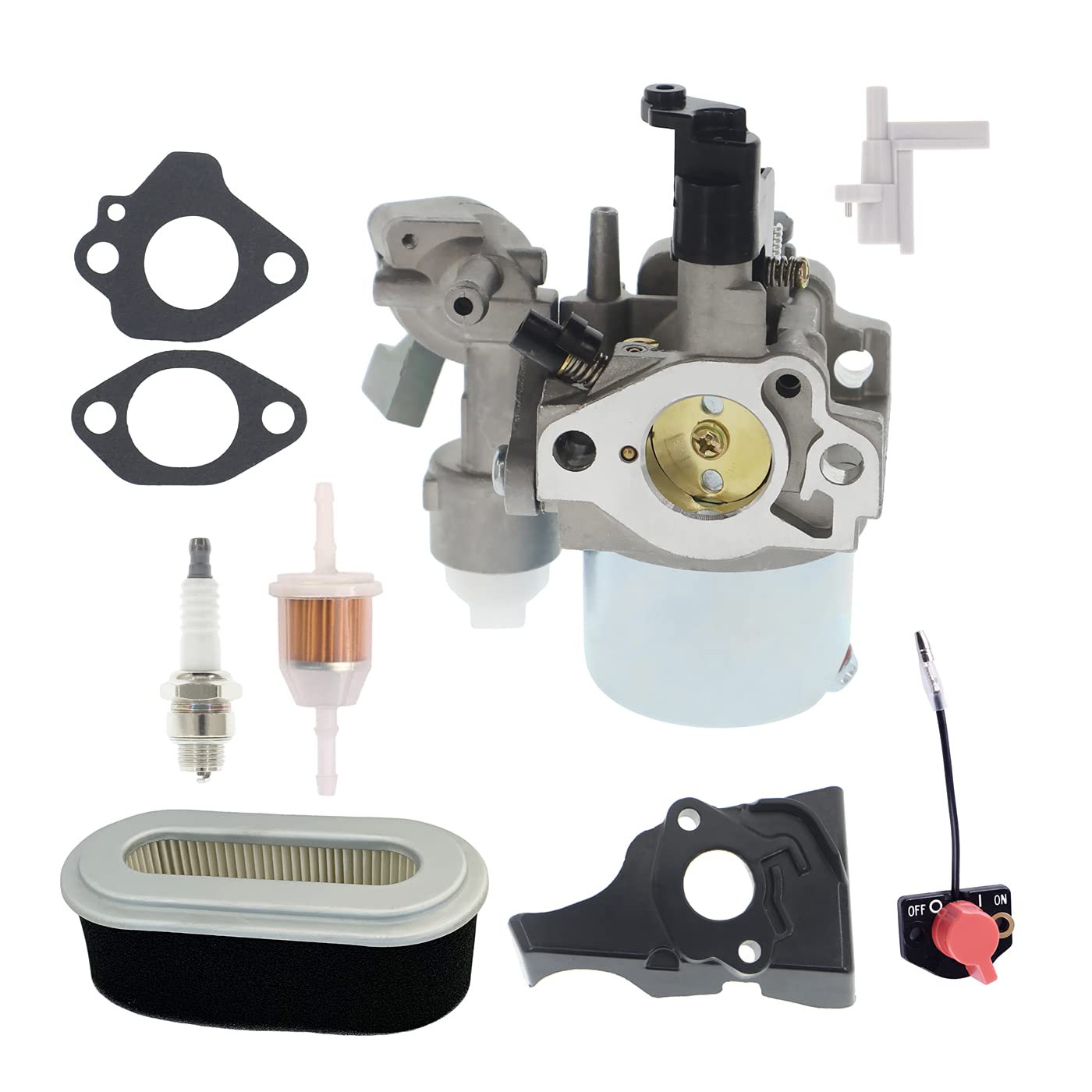 Chacarbtu Vergaser für Subaru Robin EX17 EX17D EX170 EX170D SP170 SP17 EX13 6.0HP Motor 277-62301-30 277-62301-50 mit 20A-32902-01 Isolator 277-326111 -07 Air Filter-Set Chacarbtu Vergaser für Subaru Robin EX17 EX17D EX170 EX170D SP170 SP17 EX13 6.0HP Motor 277-62301-30 277-62301-50 mit 20A-32902-01 Isolator 277-326111 -07 Air Filter-Set von Chacarbtu