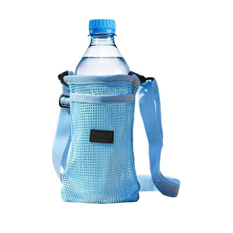 Chaies Trinkflaschenhalter Mit Trageriemen - Wasserflasche Halterung Tasche - Tragbar Wasserdicht Verstellbar Robust Stilvoll Für Sport Reisen Camping Laufen von Chaies