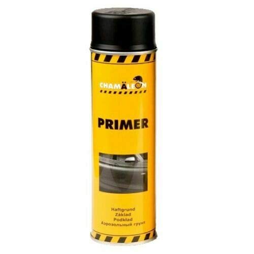 Chamäleon 1K Füller Spray 500ml Grundierung Primer Acryl Korrosionsschutz (schwarz) von Chamäleon