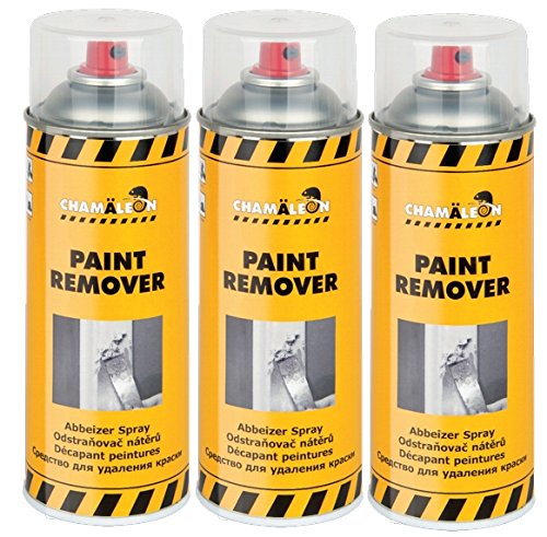 Chamäleon 1K Lackentferner Abbeizer Spray 400ml Abbeizmittel für Farbe Paint Remover (3) von Chamäleon
