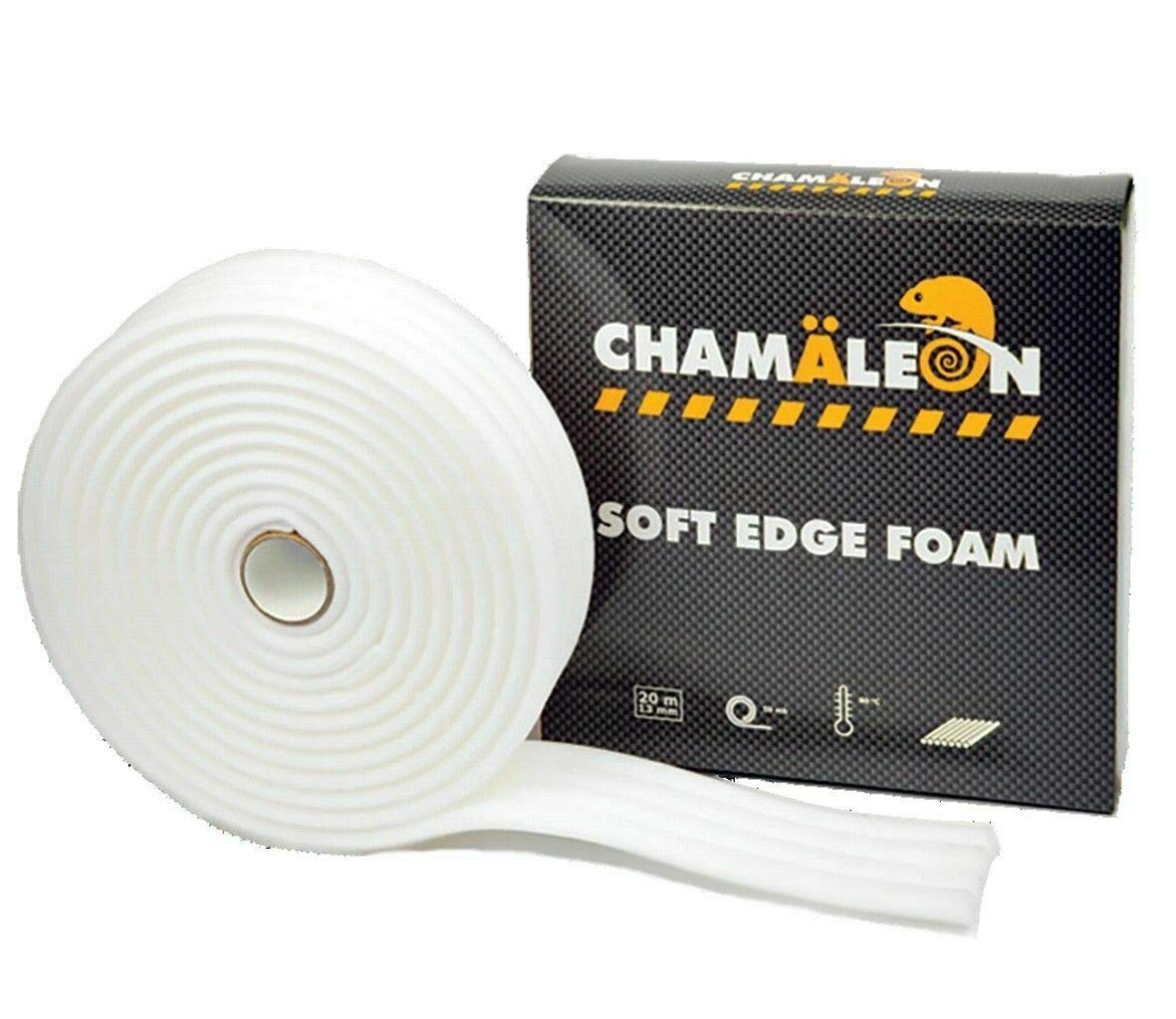 Chamäleon Masking Foam 20m Weiß SOFTTAPE 13mm 90°C KANTENSCHAUM Soft Edge Lack von Chamäleon
