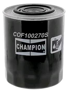CHAMPION Ölfilter OPEL,RENAULT,FIAT COF100270S COF100270S,1109AQ,1109J3 Motorölfilter,Filter für Öl 1109Q1,1109Y8,1930213,4787410,71713782,71718765 von Champion
