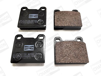 Champion Bremsbelagsatz, Scheibenbremse [Hersteller-Nr. 571417CH] für Alfa Romeo, Mercedes-Benz, Opel, Volvo von Champion