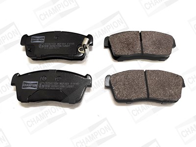 Champion Bremsbelagsatz, Scheibenbremse [Hersteller-Nr. 572471CH] für Daihatsu, Nissan, Perodua, Subaru, Suzuki von Champion