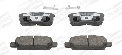 Champion Bremsbelagsatz, Scheibenbremse [Hersteller-Nr. 572547CH] für Chrysler, Dodge, Jeep, Mitsubishi von Champion
