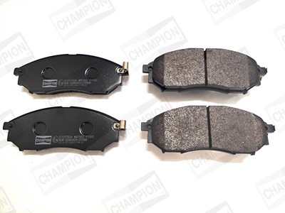 Champion Bremsbelagsatz, Scheibenbremse [Hersteller-Nr. 572575CH] für Infiniti, Nissan, Renault von Champion