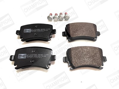 Champion Bremsbelagsatz, Scheibenbremse [Hersteller-Nr. 573158CH] für Audi, Seat, Skoda, VW von Champion