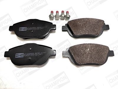 Champion Bremsbelagsatz, Scheibenbremse [Hersteller-Nr. 573264CH] für Citroën, Ds, Opel, Peugeot, Vauxhall von Champion